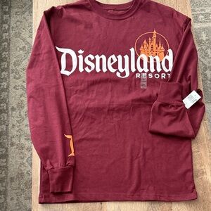 New Men Disneyland Resort Disney Long Sleeve Tee shirt XS